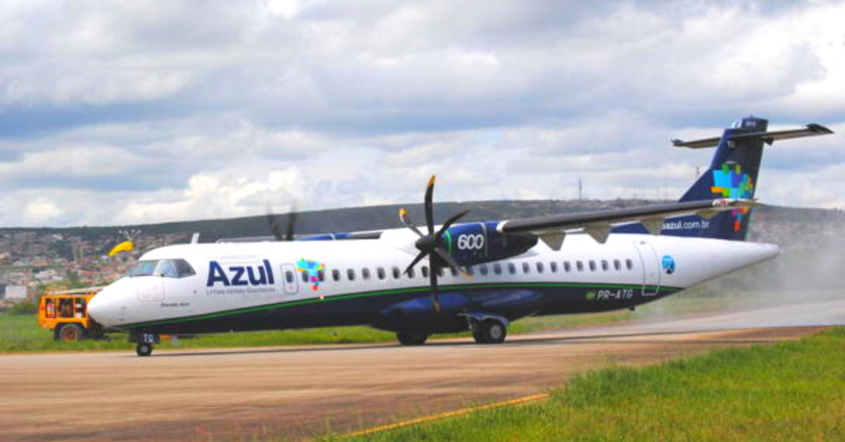 #Bahia: Azul vai suspender voo entre Vitória da Conquista e Salvador